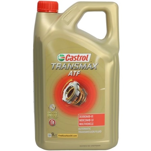 Ulei Transmisie Automata Castrol Transmax ATF Dexron VI 5L 15D73A